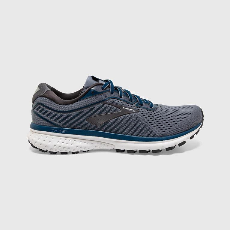 Brooks Ghost 12 Mens Road Running Shoes - Blue - Philippines (691758JXE)